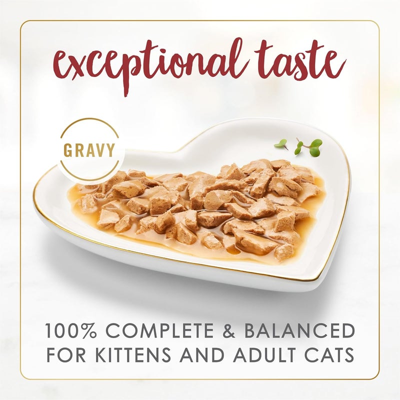 Fancy Feast Gravy Lovers Beef Gourmet Cat Food - 24 Pack of 3 oz. Cans - Image 2
