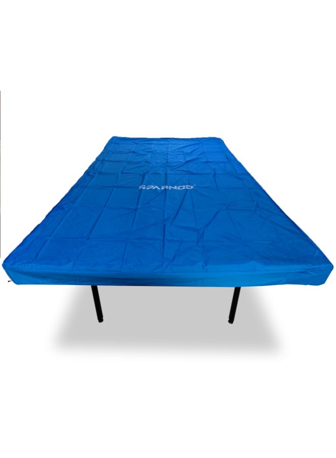 Sparnod Fitness SOTC-2 Table Tennis Table Polyester Cover, Foldable (285 x 165 x 10 cm) Waterproof, Dustproof & UV-Resistant for Outdoor & Indoor Use - Image 1