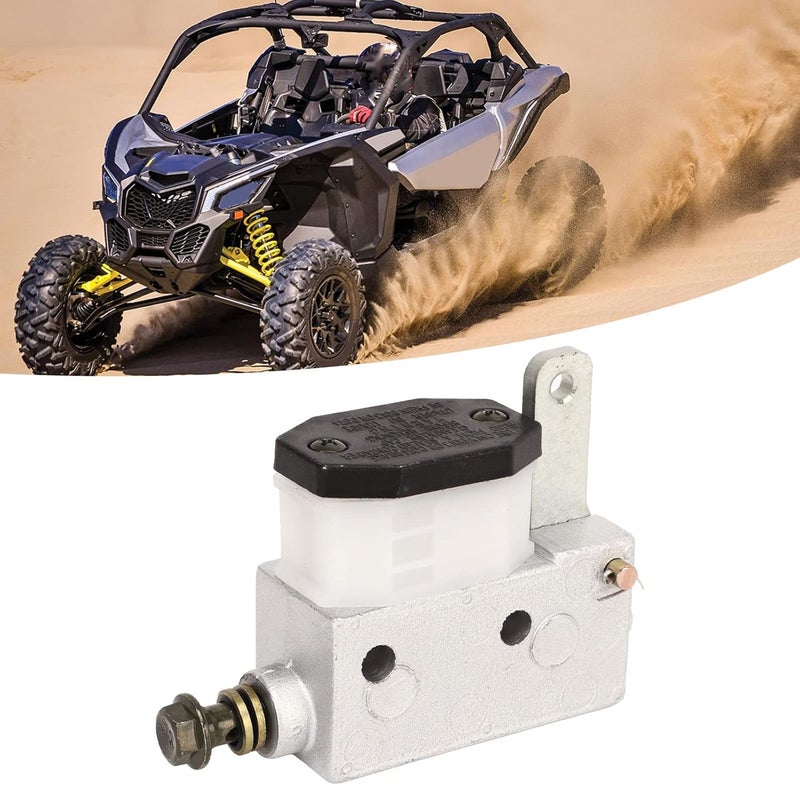 klarako 12.8 Brake Master Cylinder Pump Metal Construction, Simple Installation for Go Kart ATV UTV - Image 2