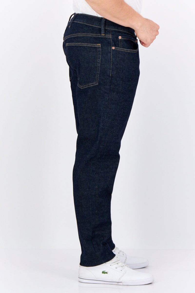 GAP Men Skinny Fit Wash Stretchable Denim, Navy - Image 2