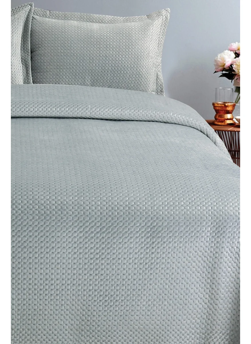 Favora Lidia Double Bedspread Set - Grey