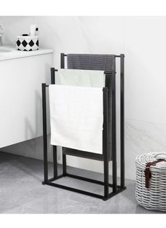 3-Tier Large Capacity Freestanding Metal Folding Towel Rack, Anti-rust Coating Metal Ladder Towel Holder, Drying Stand, Bathroom Bath Organizer Rack for Space Saving - pzsku/Z959BAF483CC8E36F06B7Z/45/1741068137/cabc25b9-320c-4c22-abf9-968241f91504