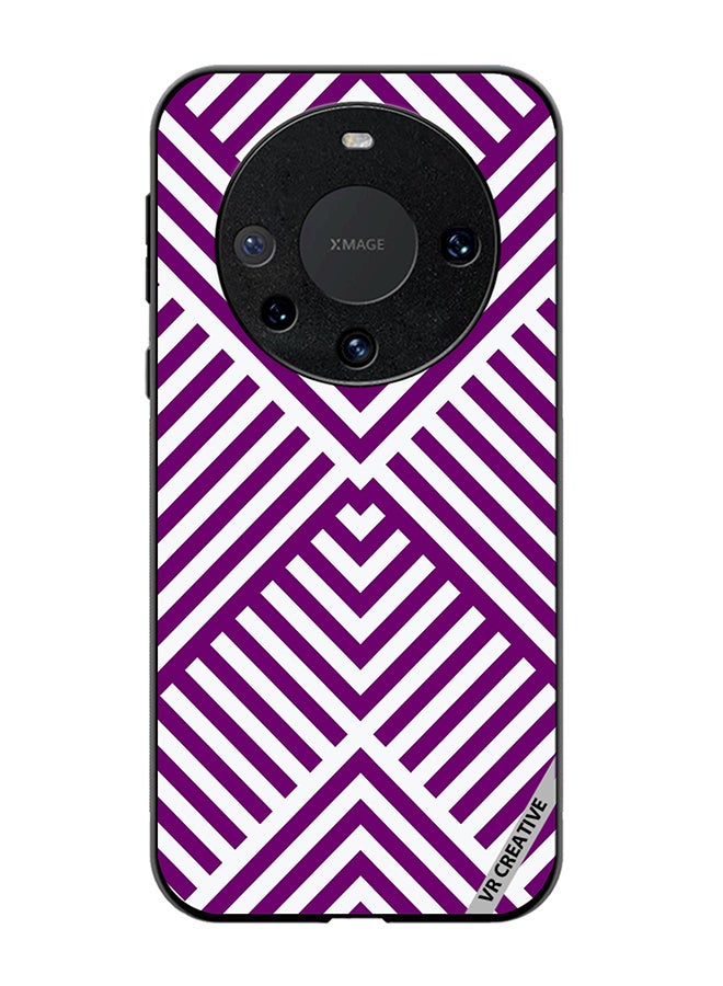 VR CREATIVE Protective Case Cover For Huawei Mate 60 Strips Design Multicolour - Image 1