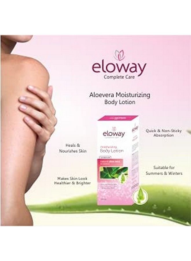 Eloway Aloevera Moisturizing Body Lotion For Nourished And Smooth Skin 100Ml Pack Of 3 - Image 4