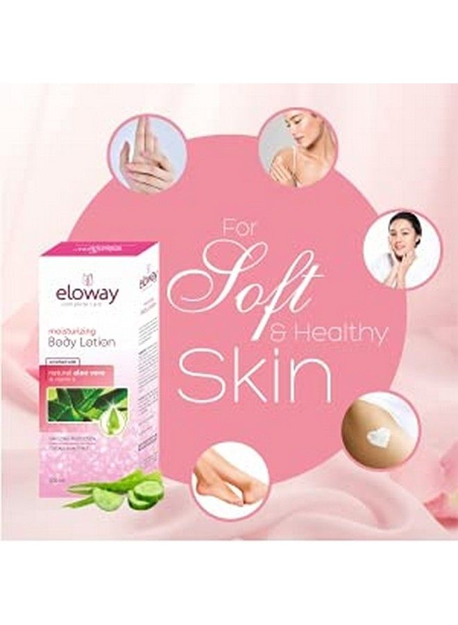 Eloway Aloevera Moisturizing Body Lotion For Nourished And Smooth Skin 100Ml Pack Of 3 - Image 5