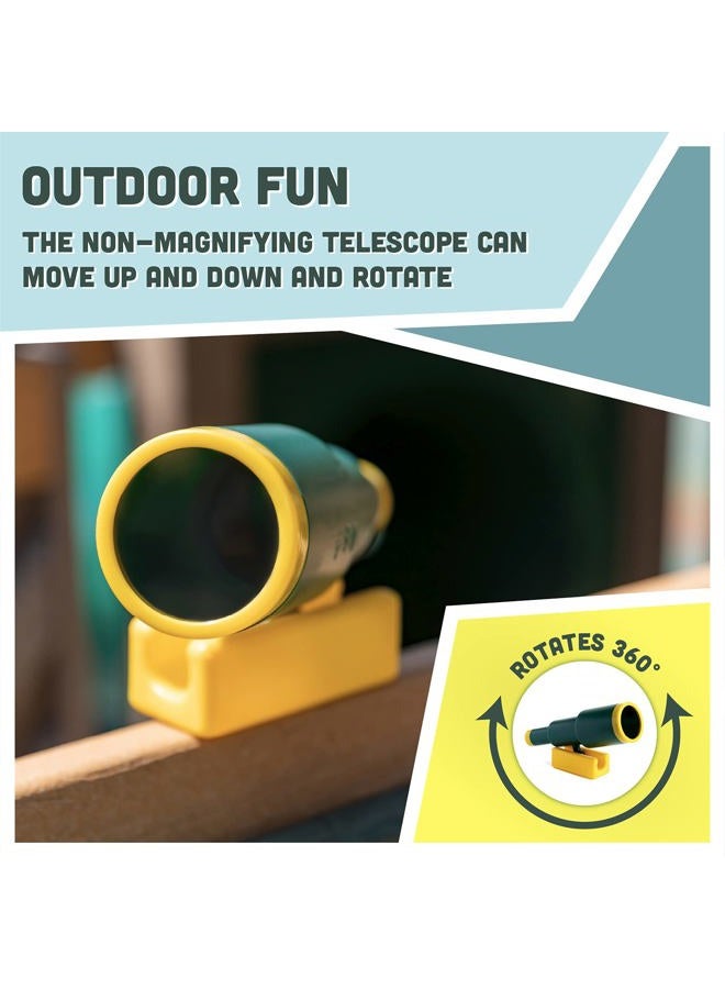 Squirrel Products Pirate Telescope - Swing Set Accessories Replacements & Additions - Active Outdoor Play for Boys & Girls Ages 3 & Older - Image 3