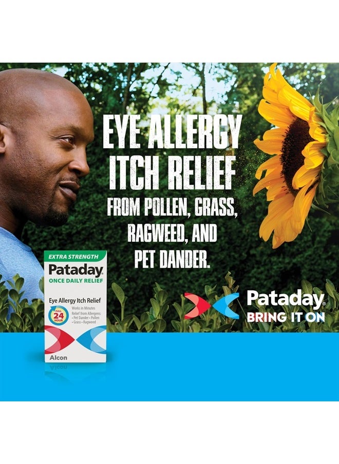 Alcon Pataday Once Daily Relief Extra Strength Relief (2.5ml), 1 Count  - Image 4