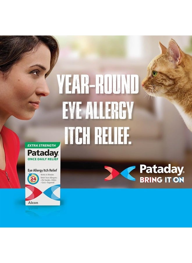 Alcon Pataday Once Daily Relief Extra Strength Relief (2.5ml), 1 Count  - Image 3