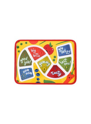 Kids Dinner Plate For Picky Eating Toddlers Healthy Constructive Fun Meal Time Divided Portions - pzsku/Z959BED3AF4A07B9820EDZ/45/_/1698514153/1d2b5ede-5e5c-4678-b741-9a551dc50102