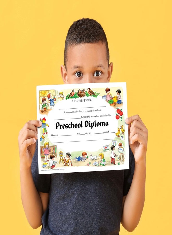 HAYES SCHOOL PUBLISHING Preschool Diploma, 8.5" x 11", Pack of 30, Multi, H-VA206CL - Image 3