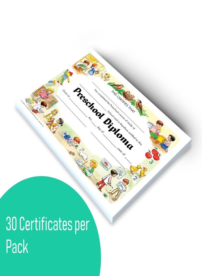 HAYES SCHOOL PUBLISHING Preschool Diploma, 8.5" x 11", Pack of 30, Multi, H-VA206CL - Image 5