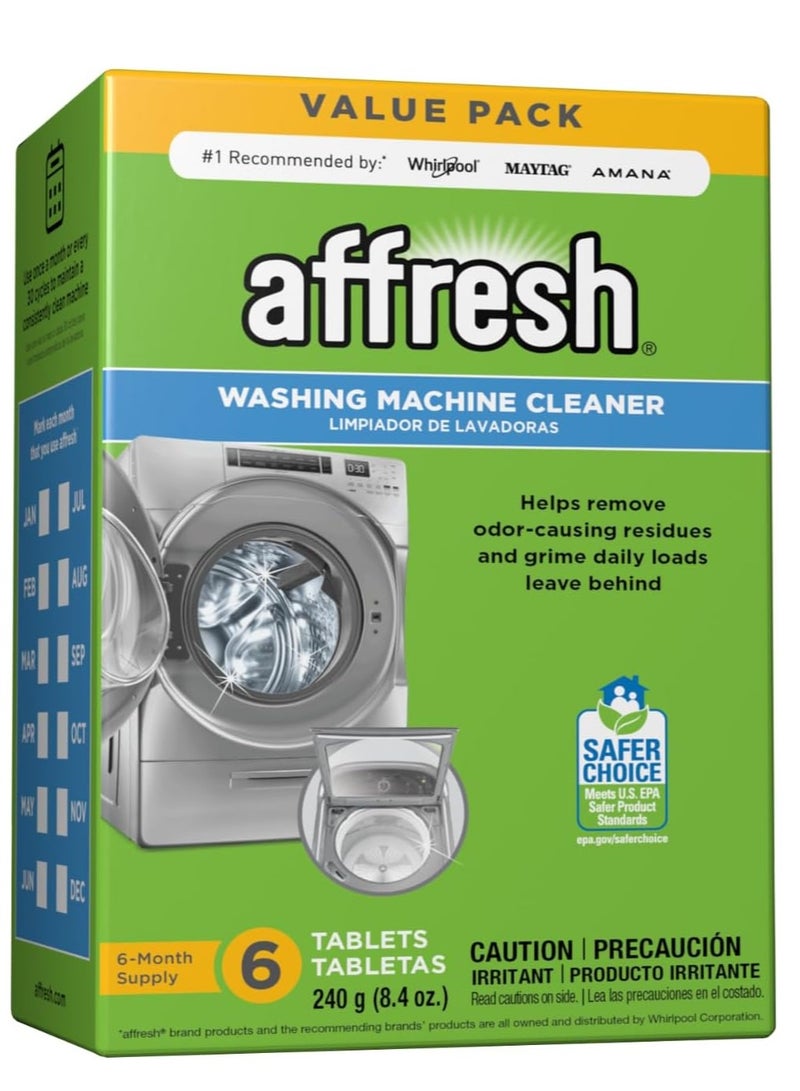 Affresh Washing Machine Cleaner 6 Tablets - Image 1