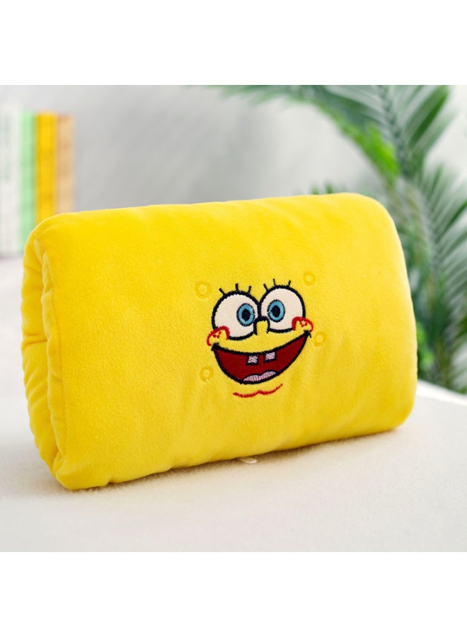 لعبة يد طويلة دافئة من القطيفة وسادة يد دافئة هدية نشاط الشركة شعار مطبوع-اللون: سبونج بوب سكوير بانتس-ارتفاع: 30*20 سم - Image 1