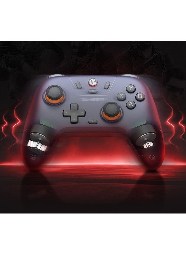 Generic - Wireless Gamepad GameSir Nova Lite Bluetooth Multiplatform Game Controller for PC, Steam, Switch, iOS, Android Purple - Image 1
