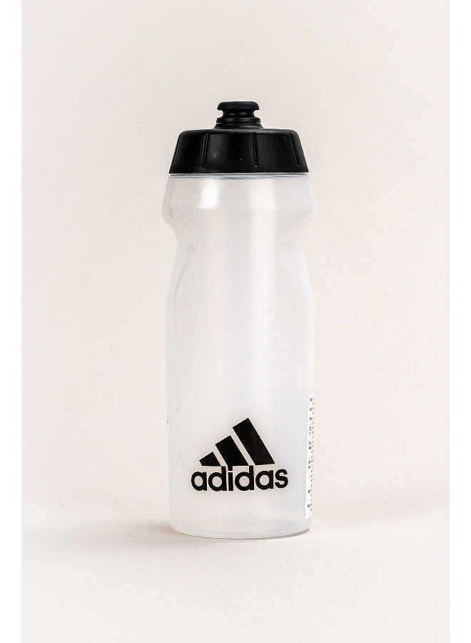 Adidas Adidas Water Bottle Clear & Black Logo Gym Sports FM9932 Brand New  - Image 1