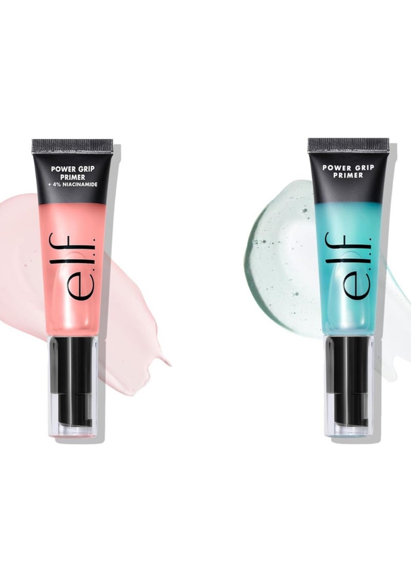 إلف برايمر باور جريب + 4% نياسيناميد برايمر مرطب للوجه قائم على الجل يوحد البشرة ويفتحها يمسك المكياج +برايمر باور جريب من إي.إل.إف، برايمر جل مرطب للوجه لتنعيم البشرة وتثبيت المكياج - Image 1