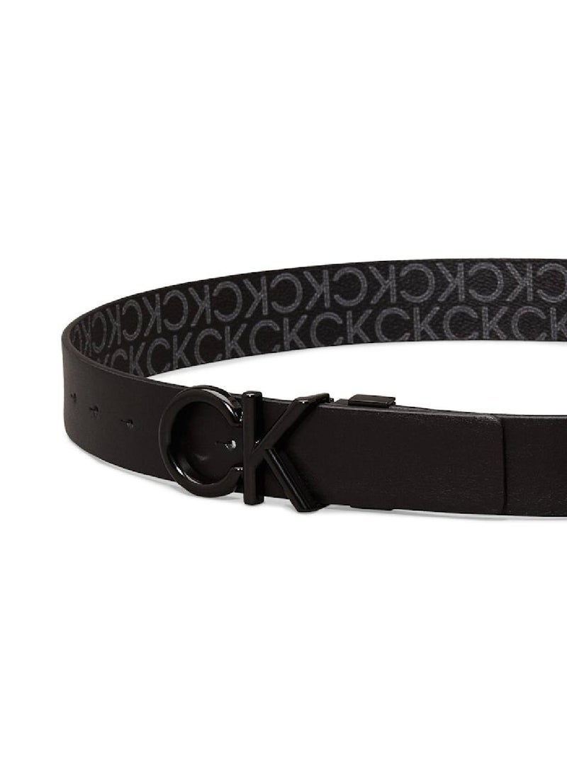 Men's Reversible Logo Belt - Polyester, Black - pzsku/Z959C602C7EEDD9842CC8Z/45/_/1726822925/279a0fc2-76af-4993-b032-dd7f3cf9d214