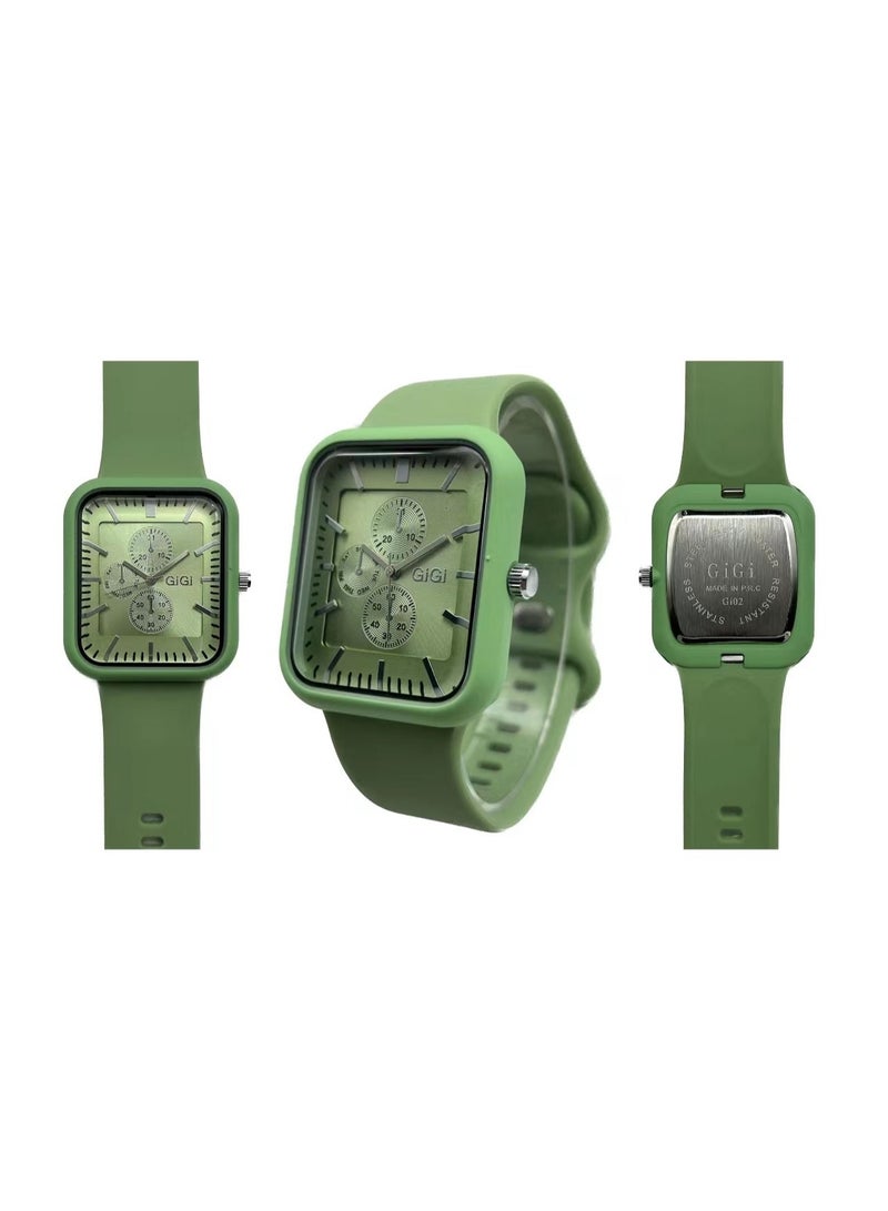 GIGI Analog Watch With k Leather Strap For Unisex - Image 3