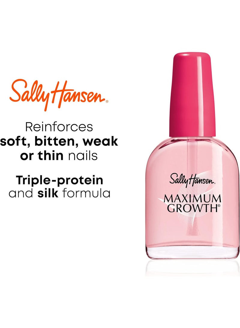سالي هانسن علاج العناية بالأظافر ماكسيموم جروث من سالي هانسن، سعة 13.3 مل (عبوة من قطعة واحدة) - Image 3