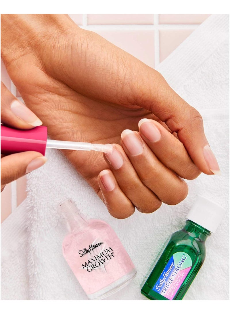 سالي هانسن علاج العناية بالأظافر ماكسيموم جروث من سالي هانسن، سعة 13.3 مل (عبوة من قطعة واحدة) - Image 4