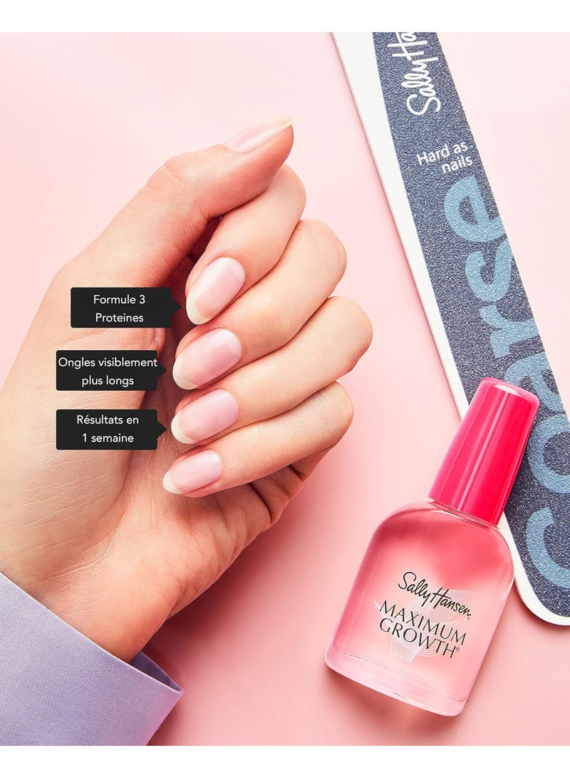 سالي هانسن علاج العناية بالأظافر ماكسيموم جروث من سالي هانسن، سعة 13.3 مل (عبوة من قطعة واحدة) - Image 5