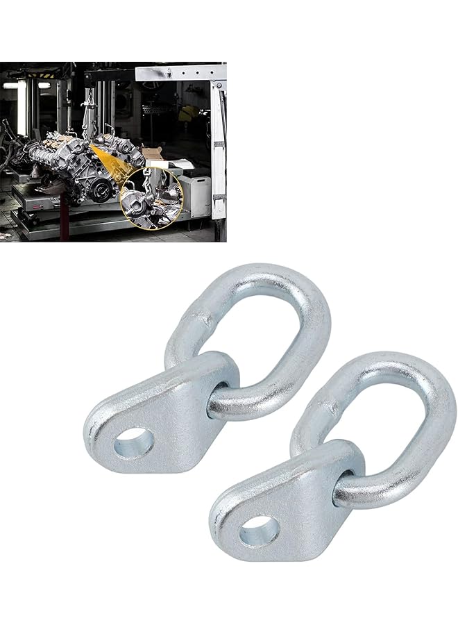 جياو دعامة رفع المحرك 7100، دعامات رفع المحرك بسعة 5500 رطل للاستخدام مع رافعة المحرك ومستوى الرافعة وحزام الرفع وحامل المحرك (عبوة من قطعتين) - Image 3