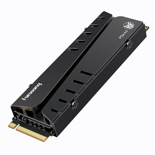 fanxiang S770 500GB NVMe M.2 SSD for PS5 - with Heatsink and DRAM, Up to 7300MB/s, PCIe 4.0, Suitable for PS5 Memory Expansion, Game Enthusiasts, IT Professionals - Image 1