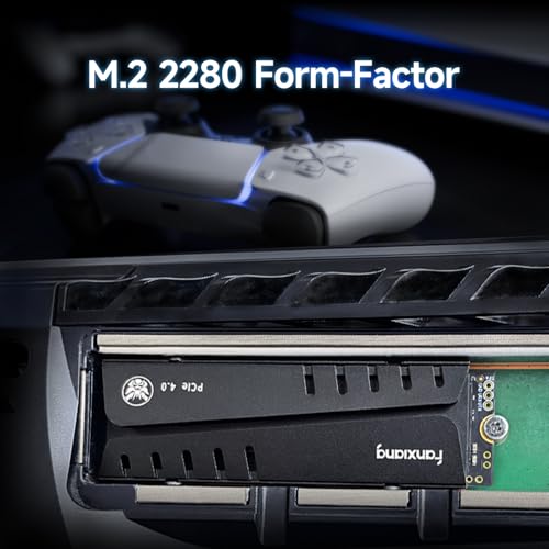 fanxiang S770 500GB NVMe M.2 SSD for PS5 - with Heatsink and DRAM, Up to 7300MB/s, PCIe 4.0, Suitable for PS5 Memory Expansion, Game Enthusiasts, IT Professionals - Image 5