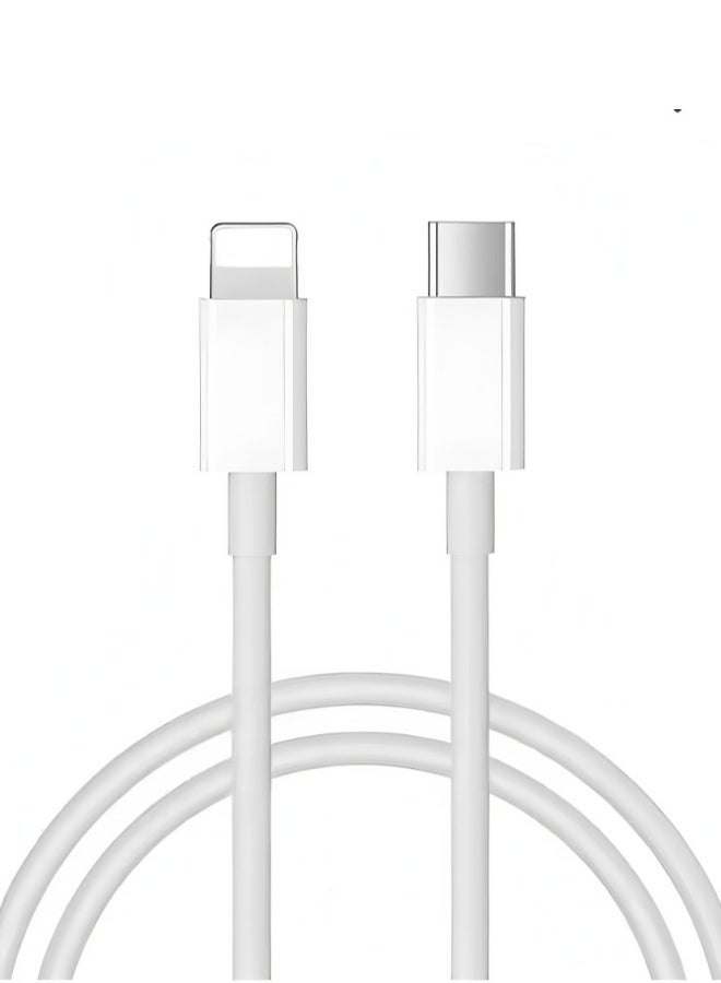 أبلينم كابل شحن بطول 1 متر، من نوع USB-C إلى Lightning، يدعم الشحن السريع بتقنية Power Delivery PD بقدرة 20 واط، متوافق مع أجهزة iPhone 14/14 Pro/14 Plus/14 Pro Max، وiPad Pro، وجميع سلاسل iPhone من 8 إلى 13 - Image 2