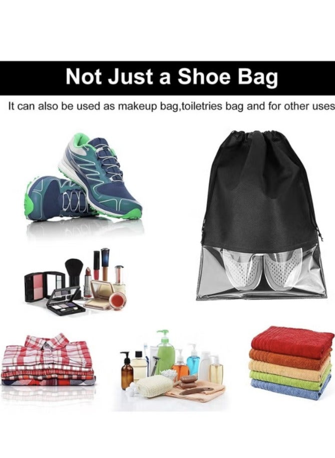 Hanayo 12-Pieces Portable Travel Shoe Bags Storage Organizer Bag 44x32centimeter  - Image 4
