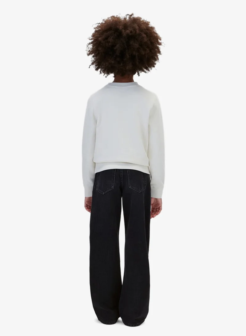 Calvin Klein Jeans Monologo Crew Neck Sweatshirt