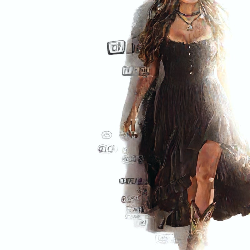 Retro Elegant Bustier Dress with Shirred Waist and Asymmetric Hem - Image 5