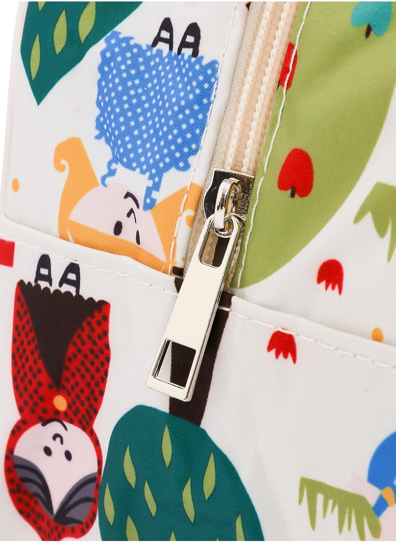 Eazy Kids Panda Lunch Bag With Durable Material And Convenient - White  - Image 5