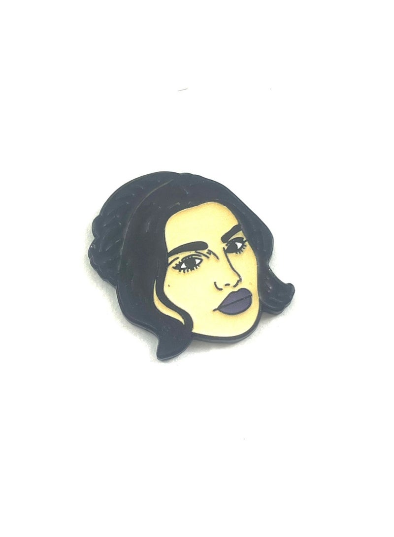 Smart girl Shape Metal Sticker for Mobile or Any Smooth Surface - Image 3