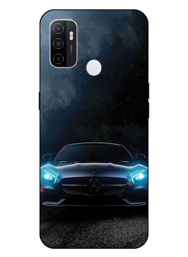 EYE CATCH Printed Protective Case Cover For Oppo A11s  -  Mercedes Gold Logo - Image 1
