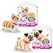 Pets Alive Booty Shakin Pups Corgi Pug by ZURU Interactive Mini Dog Toys That Walk Waggle and Booty Shake Electronic Puppy Toy for Kids and Girls 2 Pack - Image 2