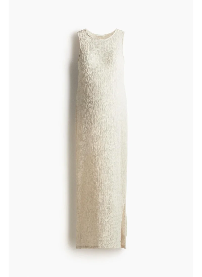 اتش اند ام MAMA Textured jersey dress