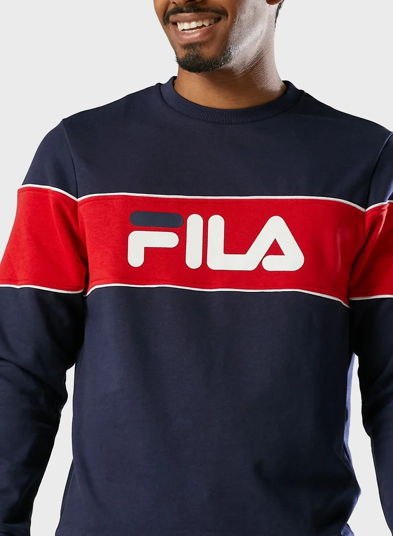 FILA Colour Block Sweatshirt
