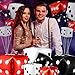 MiniInflat 18 Pcs Jumbo Dice Balloon Casino Theme Party Decoration 4d Square 11 7 Large Inflatable Dice Foil Giant Casino Balloon for Game Night Las Vegas Birthday Bunco Prom Party Decoration - Image 4