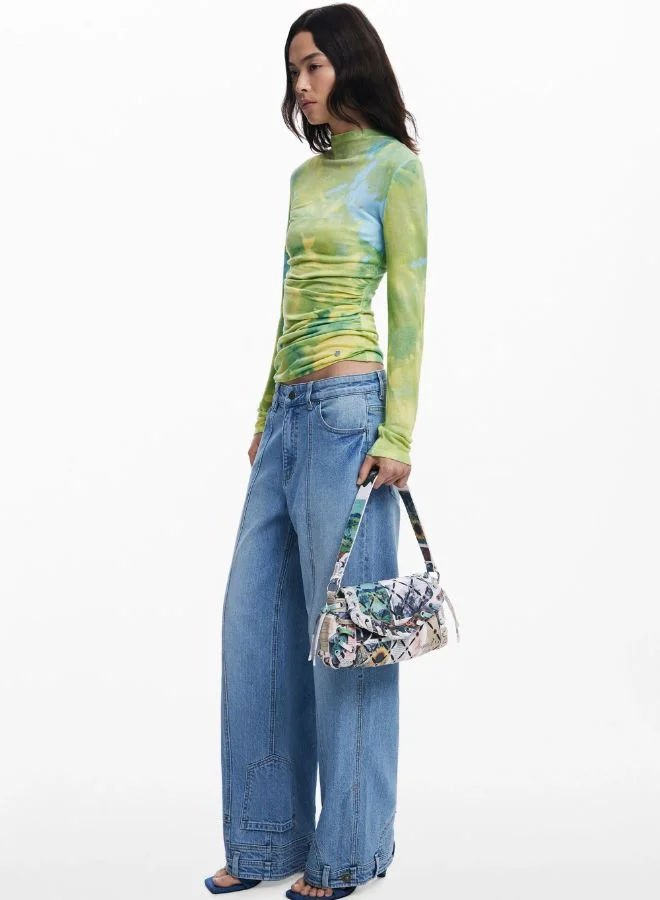 DESIGUAL SMALL PRINTED BAG