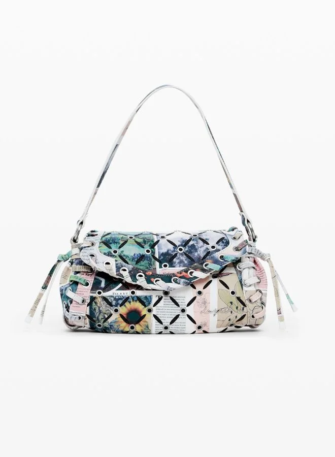 DESIGUAL SMALL PRINTED BAG