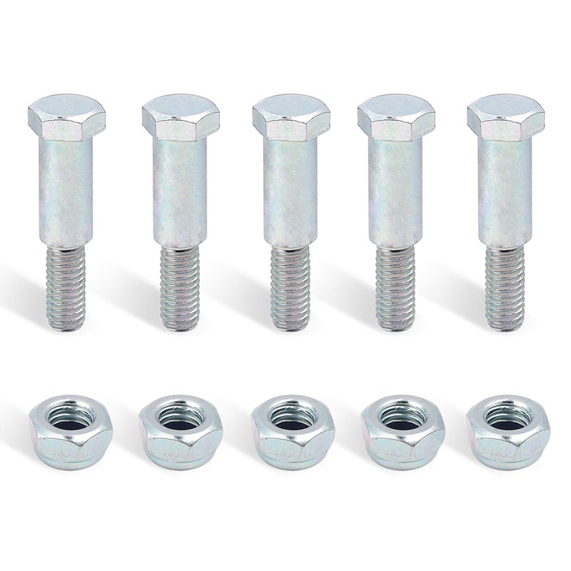 Minho Motorcycle Handlebar Lever Pivot Bolts M6 Threading M10 Hex Head 30mm Length for 25mm Handlebar Master Cylinders Pack of 5 - Image 2