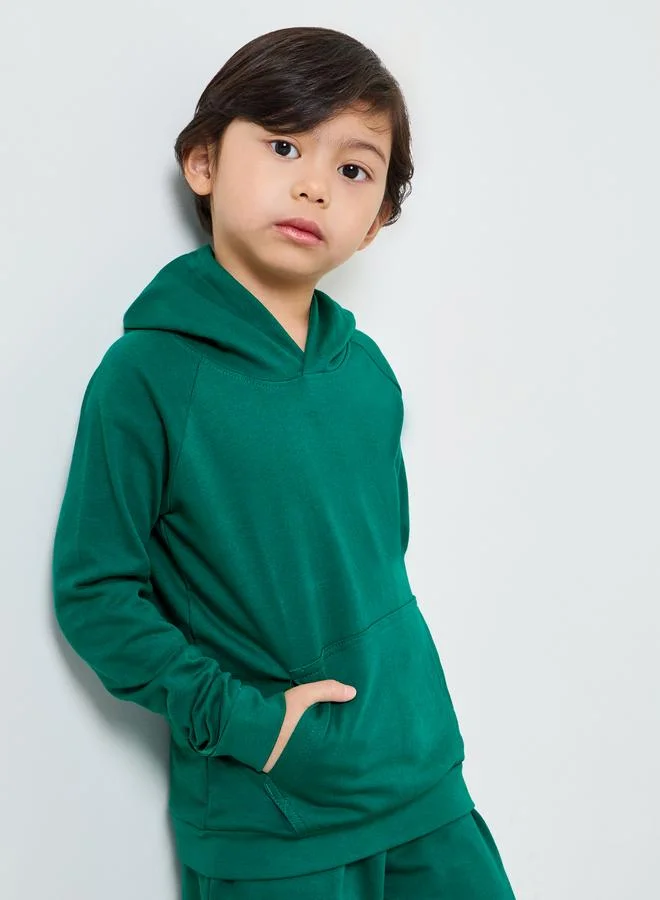 ستايلي Kids Unisex Cotton Hoodie with Kangaroo Pocket