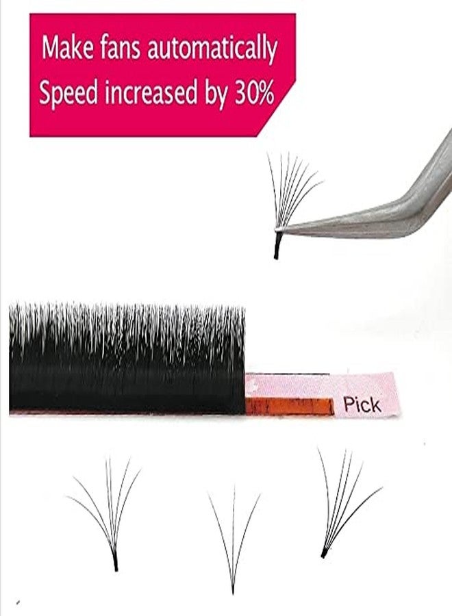 Alluring Easy Fan Self Fanning Mega Volume Lashes Cashmere Eyelash Extension C Curl Thickness 0.03mm (C - 0.03 x 9mm) - Image 3