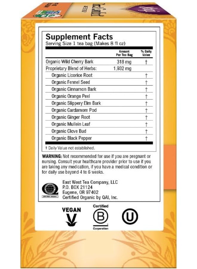 YOGI TEA THROAT COMFORT  CAFFEINE FREE | 16'S - Image 2
