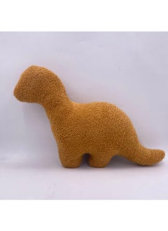 General 1 Piece Dinosaur Nugget Cushion Dinosaur Plush Toy Stuffed Animal Pillow Cute Toy Pillow Children's Room Decoration Item Birthday Gift Suitable For Boys And Girls  - Image 3
