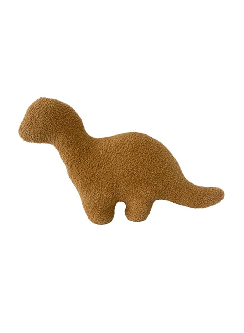general 1 Piece Dinosaur Nugget Cushion Dinosaur Plush Toy Stuffed Animal Pillow Cute Toy Pillow Children's Room Decoration Item Birthday Gift Suitable For Boys And Girls - Image 1