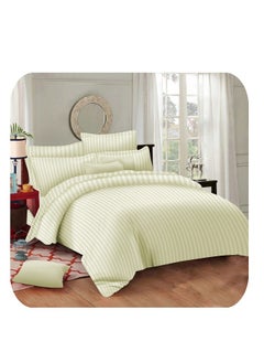 EXPRESS BEDSHEETS King Size Cotton Bedding Set – 3 Pieces (1 Flat Sheet, 2 Pillowcases), Luxurious, Modern & Breathable 100% Cotton Cover Set  - Image 2