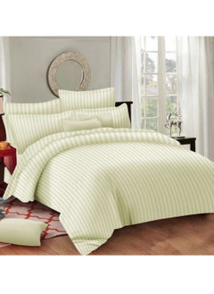 EXPRESS BEDSHEETS King Size Cotton Bedding Set – 3 Pieces (1 Flat Sheet, 2 Pillowcases), Luxurious, Modern & Breathable 100% Cotton Cover Set  - Image 1