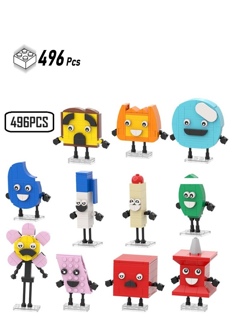 General Battle For Dream Island Toys Building Blocks Set 496Pcs Ideas Toys Gift For Fans Girls And Boys  - Image 1